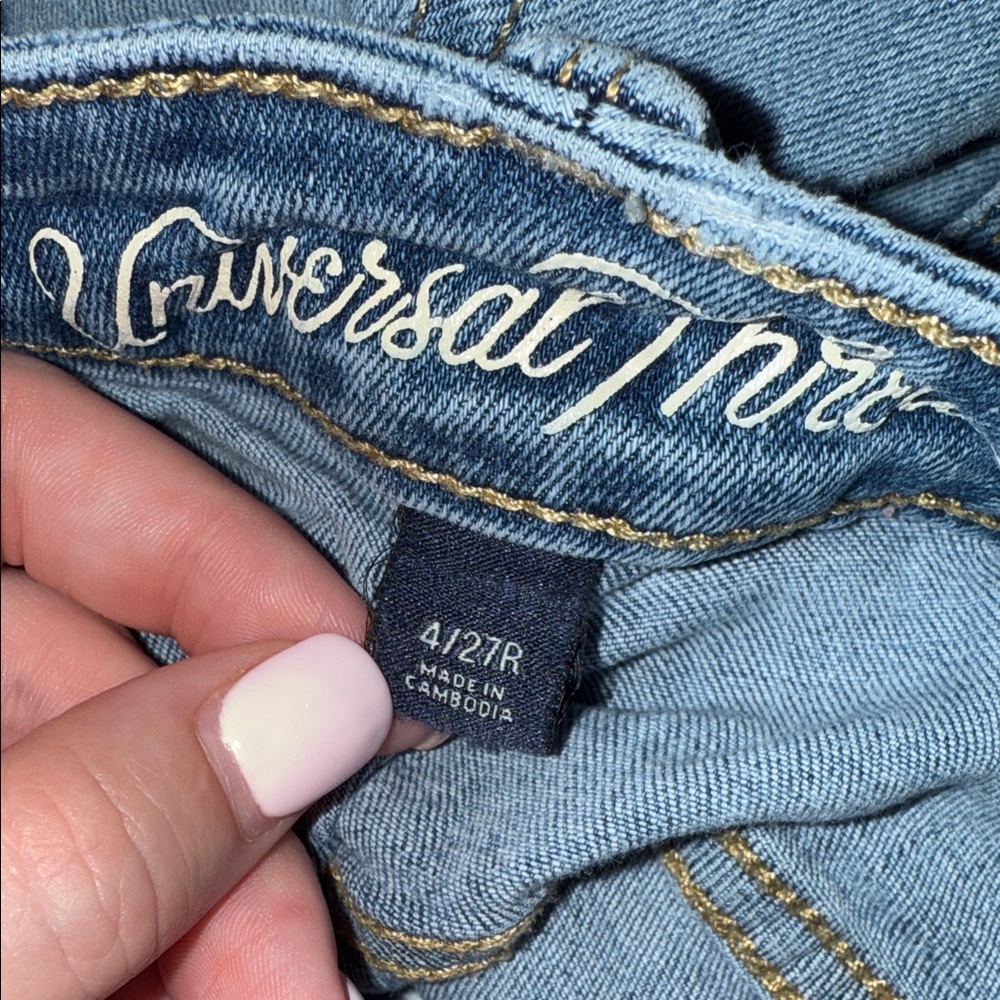 Universal Thread Blue Skinny Jeans - Picture 3 of 3